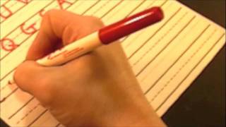Learn to write Lower Case o - Magic c letter (Handwriting Without Tears verbal cues)  学写英文字母