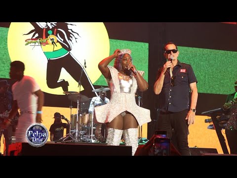 SPICE finally got the crown showing that she is the queen of dancehall  AT  REGGAE SUMFEST 2022