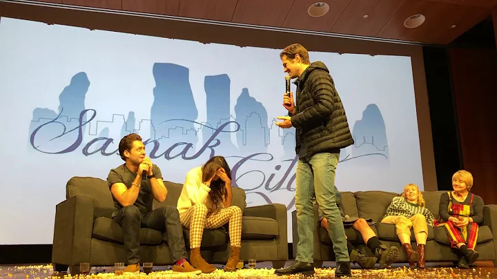 Richard Rankin & David Berry singing at Sasnak Cit...