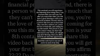 This weekend. you will experience the following 3 things #shortvideo #shorts #short #ytshorts #viral