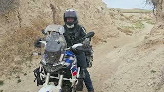 High Altitude Desert Play on the Aprilia Tuareg 660