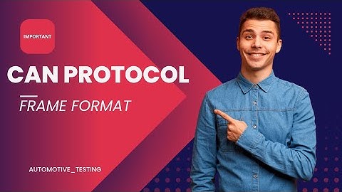 CAN Protocol | Frame Format | CAN Protocol Tutorial Standard Data Frame | Easy Explanation #CANoe