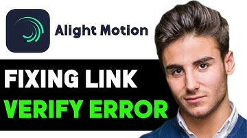 HOW TO FIX ALIGHT MOTION LINK VERIFICATION FAILED 2025! (FULL GUIDE)