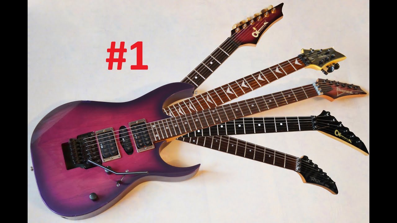 Guitar War 5 guitar comparison YouTube
