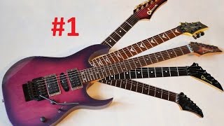 Guitar War - 5 guitar comparison