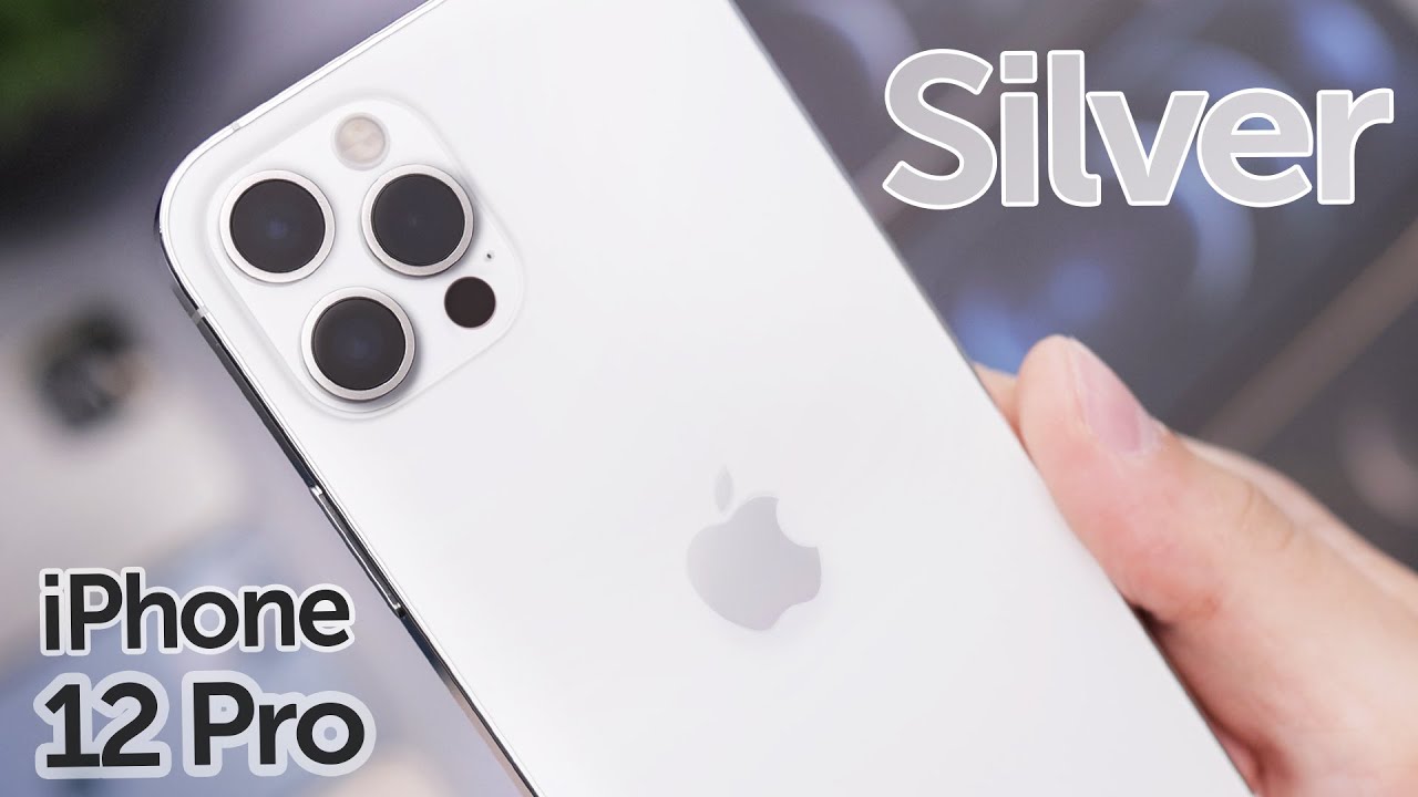 Silver Iphone 12 Pro Unboxing First Impressions Youtube