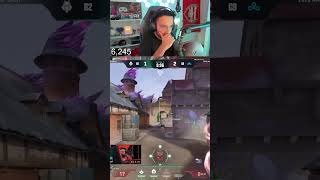 G2 Leaf's 300IQ play vs Cloud 9  | Valorant Clips | #valorant #shorts