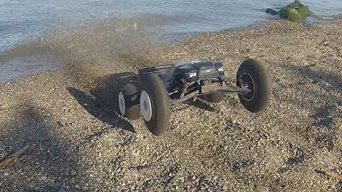 Factory Team Rc8Te Truggy by the Water also featurning Losi 8ight-T 2.0 Tekno gopro