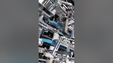 Low height crash-lock bottom box with XS #Automatic #highspeed #foldergluer #machine-make paper box