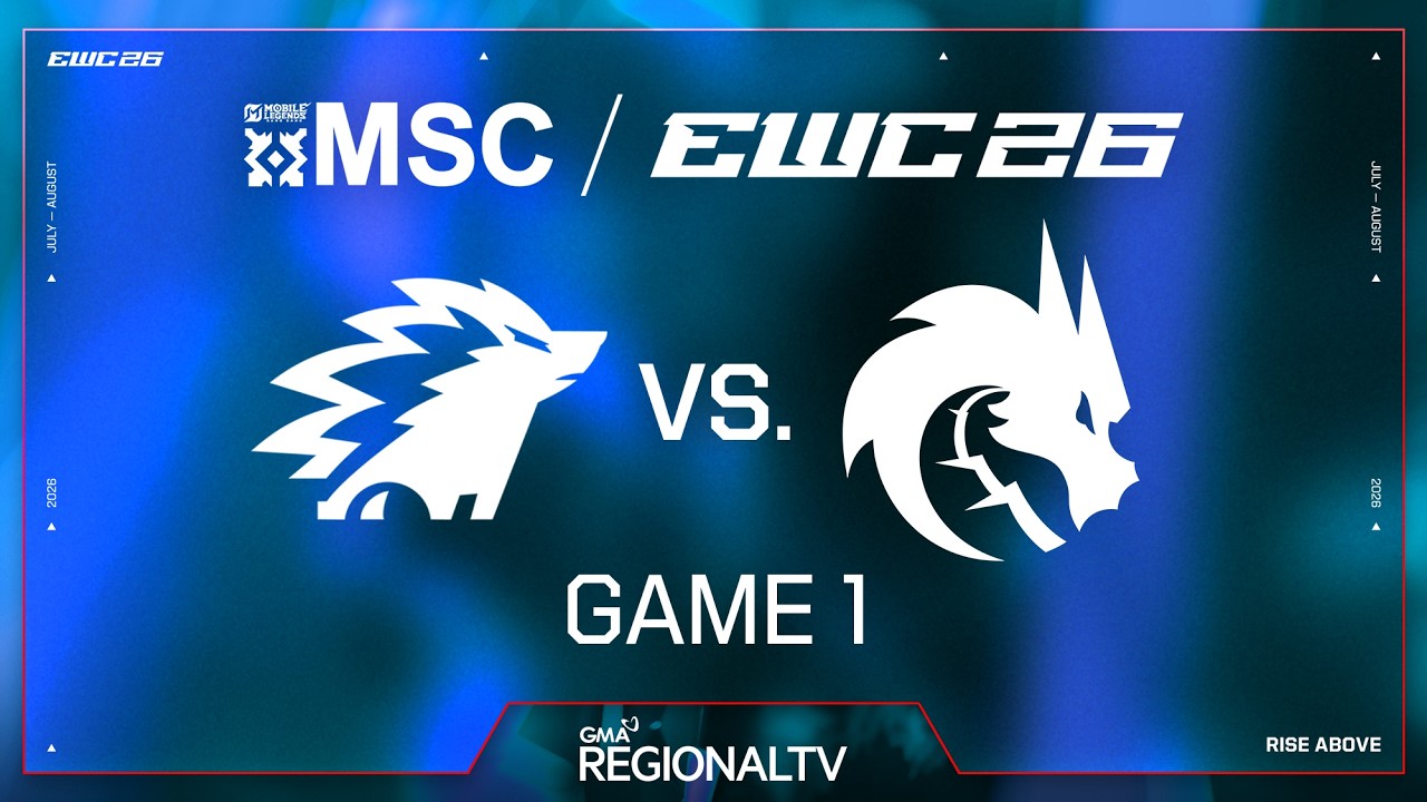 GAME 1 – ONIC VS TEAM SPIRIT | SEMI-FINALS | MLBB MSC AT EWC 2026