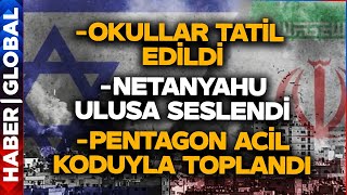 Son Daki̇ka İsrailde Ohal Başladı İran Saldırısı Bekleniyor