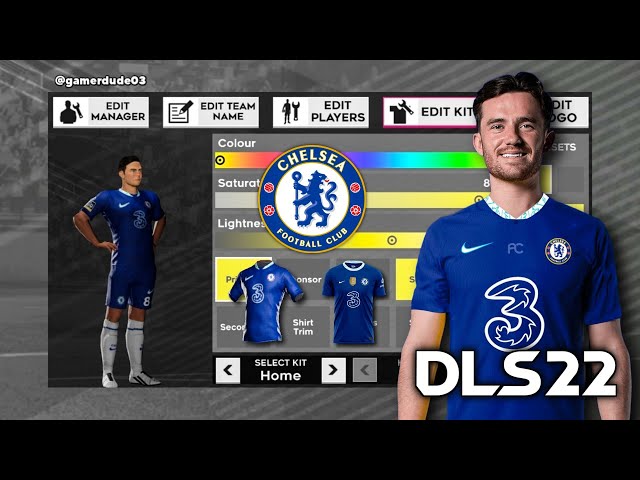 Chelsea 22/23 Home Kit | Dls 22 - Youtube
