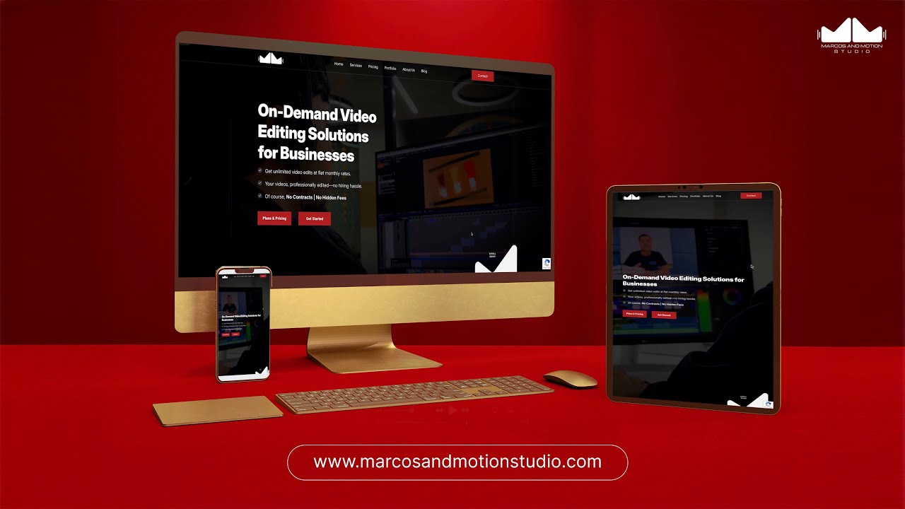 Unlimited On-demand Video Editing Solutions for Businesses | Marcos and Motion Studio