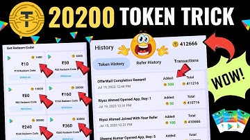 Get 20200 Tokens Instantly In Diamond Wala App | Get ₹160 Free Redeem Code | Diamond Wala Coin Trick