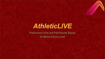 Introduction to AthleticLIVE