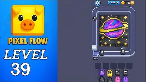 Pixel Flow Level 39 Walkthrough
