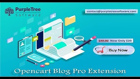 How admin and seller create a blog in Opencart multivendor