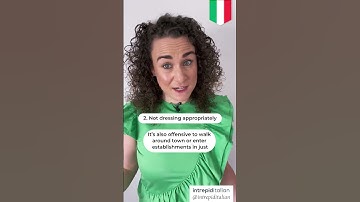 4 Things that OFFEND Italians ❌🇮🇹