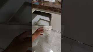 Corner में पल्ले कैसे लगाएं कौन सा hinge लगाये... #kitchen #cornerdoor#woodworking