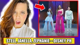 THAT ENDING THOUGH!😱 STELL of SB19, JANELLA SALVADOR and ZEPHANIE LIVE ON DISNEY PH | MUSIC REACTION