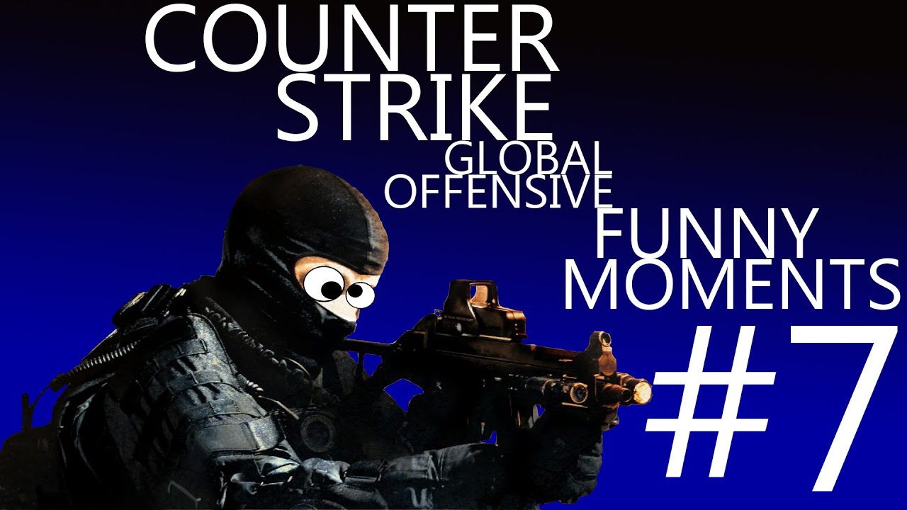 CS:GO funny moments #7 Playing with bots, Welcome to my world ...