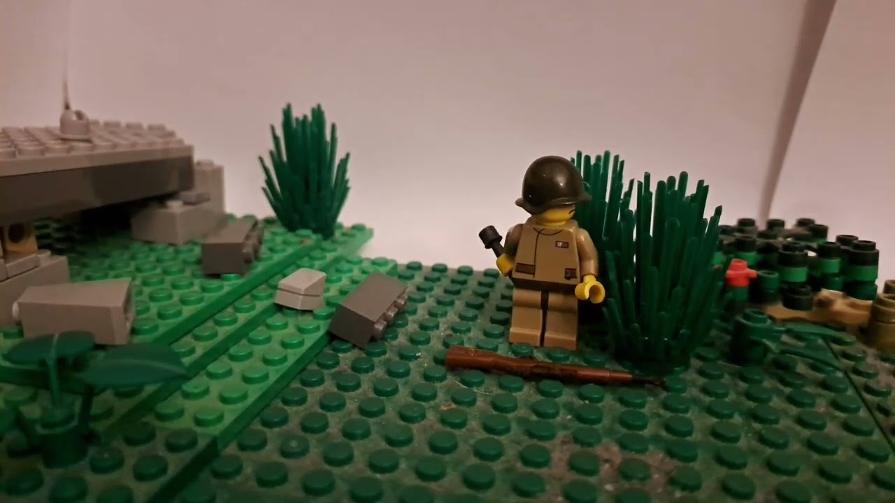 Lego grenade Stopmotion test