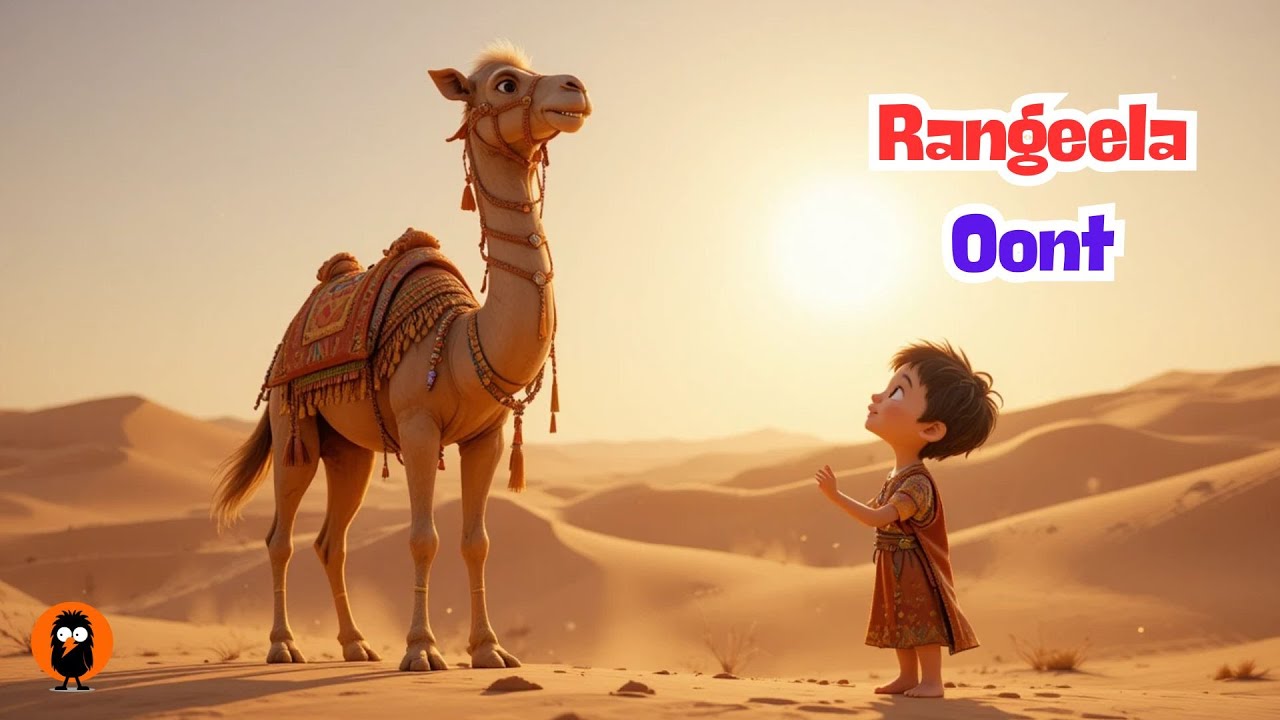 रंगीला ऊंट (Rangeela Oont) – Hindi Kids Rhyme | Camel Song for Kids | Phirkeebox Kids TV