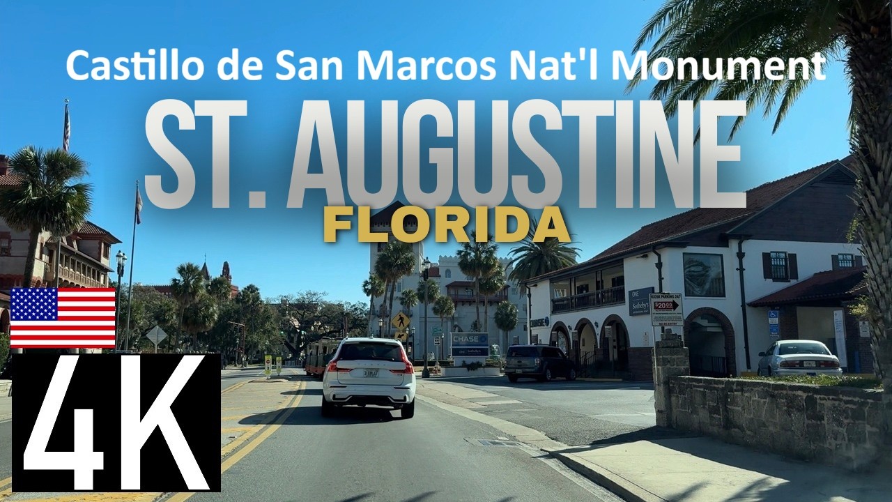 Road Tour – St. Augustine, Florida, USA – Castillo de San Marcos National Monument