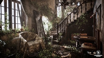My old abandoned haunted mansion Unreal Engine 5 RTX ON