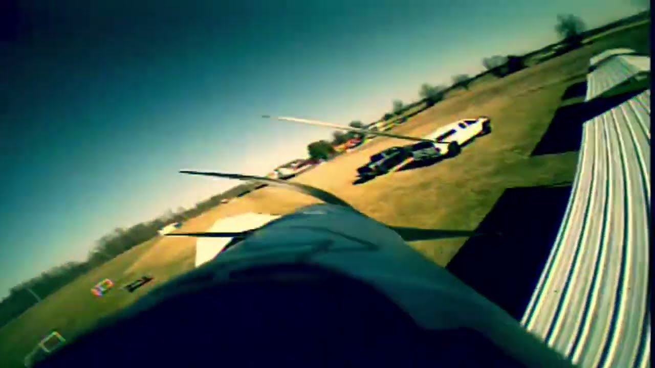 Fpv stunt flying micro warbird