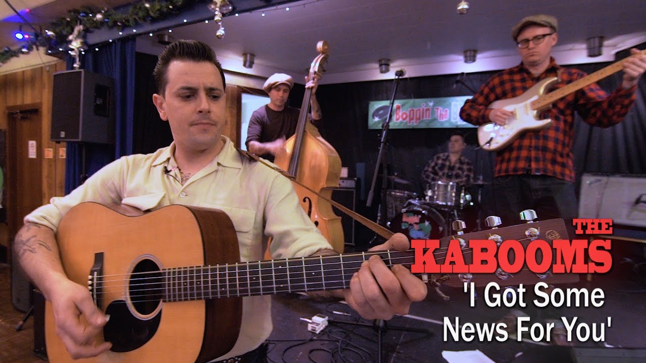 'I Got Some News For You' The Kabooms (bopflix sessions) BOPFLIX