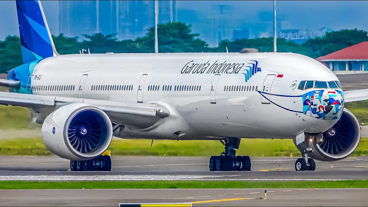 🇮🇩✈️50 Minutes INCREDIBLE JAKARTA Plane Spotting (CGK/WII)
