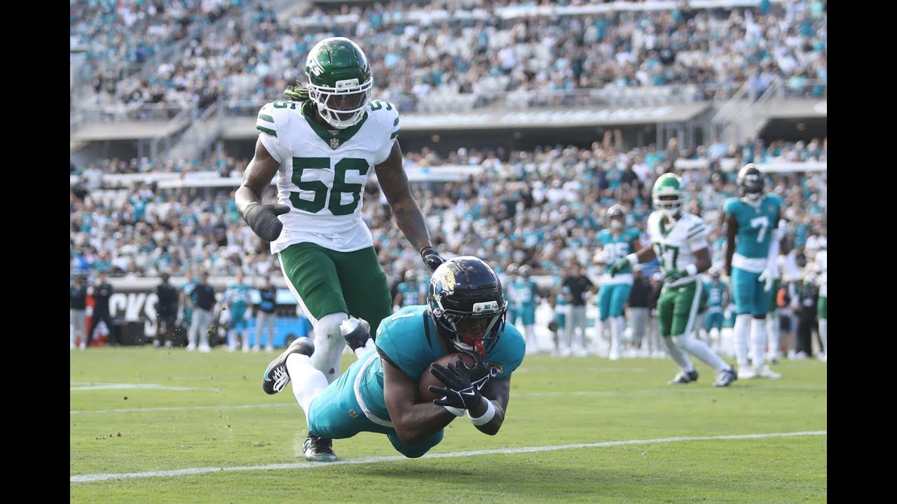 Защита «Джетс» отдыхает после поражения от «Джагуарс» со счетом 48-20.