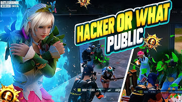 HACKER OR WHAT🦇 solo vs squad | conqueror lobby clutches #bgmi  💥💥