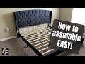 How to assemble a platform bed