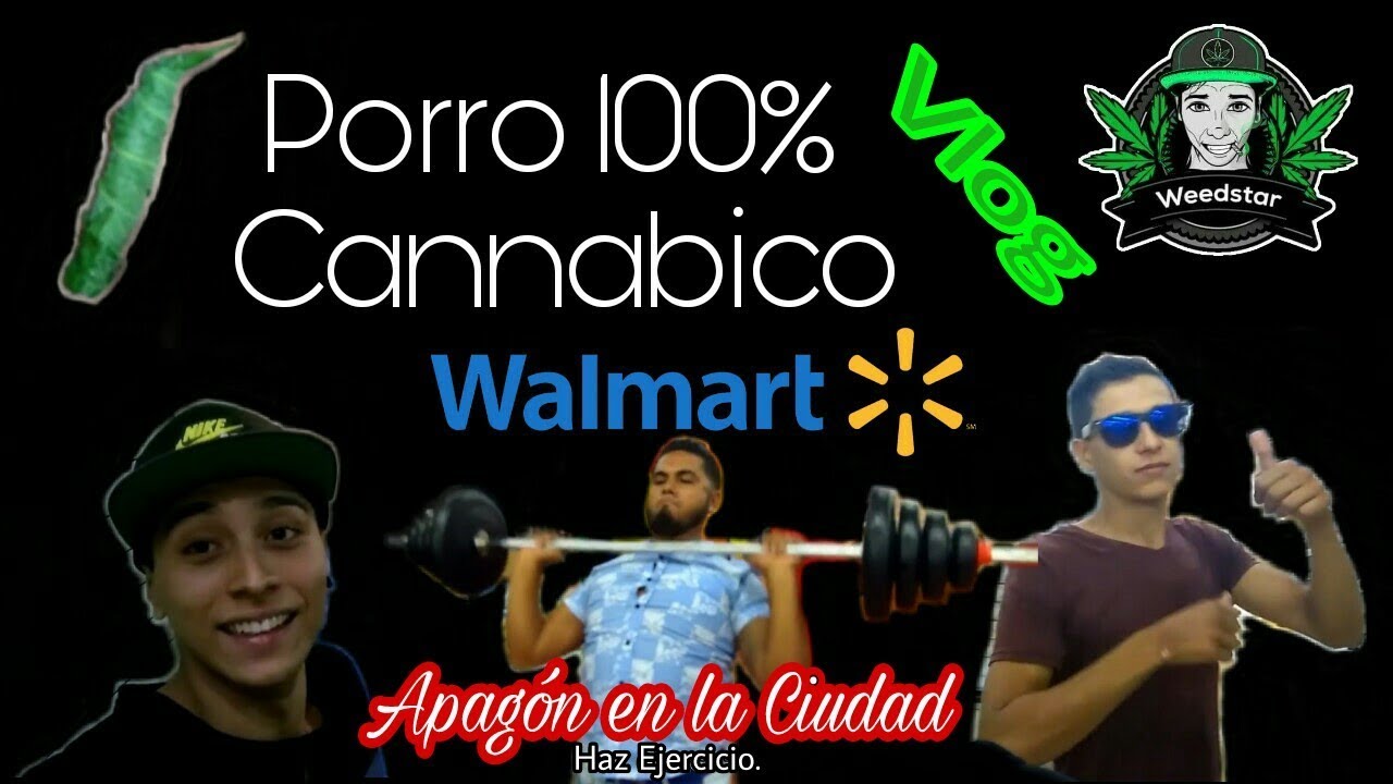 Fumando en hojas de marihuana + Apagón en mi ciudad (+18) + Tormenta + Vlog en waltmart