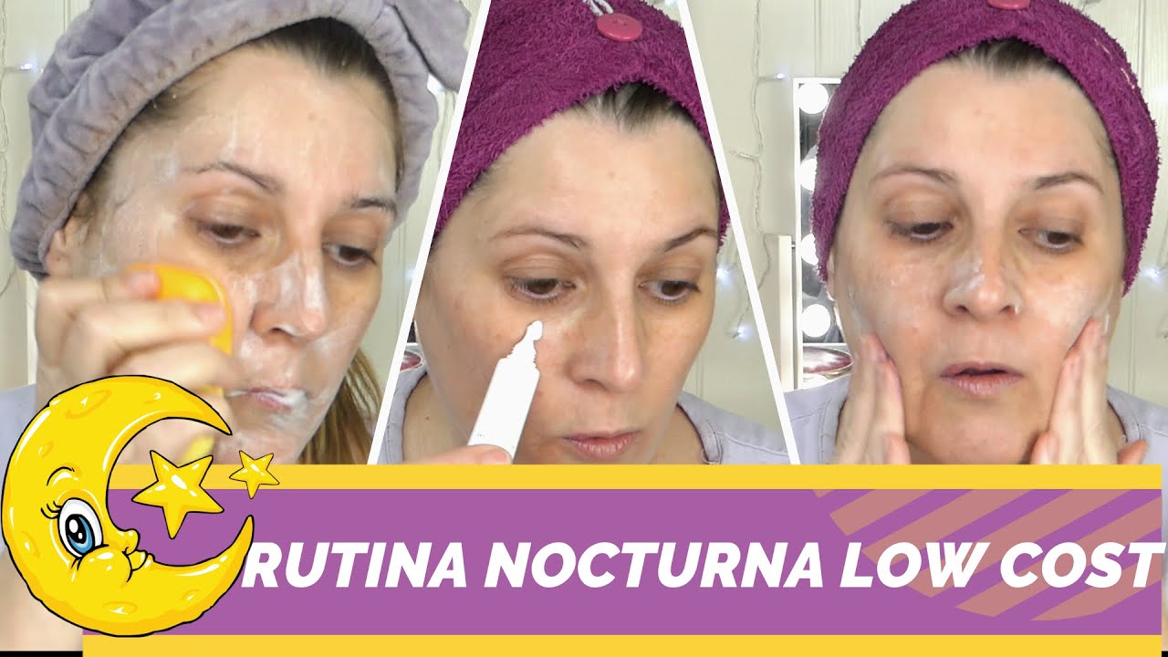 Rutina facial Nocturna, Low cost*, Quédate en casa y cuídate