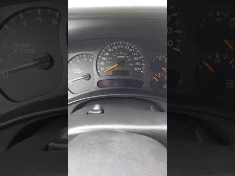 Reset Engine Oil Life Indicator On 2004 Gmc Yukon Chevy Tahoe Youtube