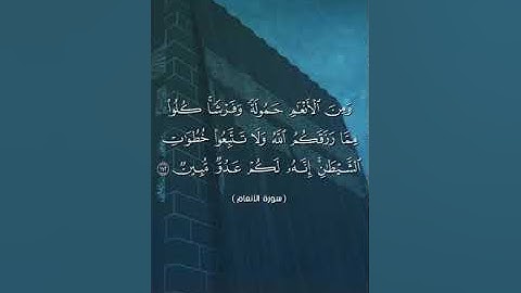 سورة الأنعام من الآية 111- 165 نسخة الجوال - بصوت القارئ: إسلام محسن - Surah Al-An'am