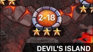 Arbs Mobile - Campaign 2-18 DEVIL'S ISLAND - Animal Revolt Battle Simulator Mobile