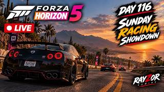 🔴 LIVE | DAY 116 | SUNDAY RACING SHOWDOWN |  Forza Horizon 5 | RAYZOR GAMING screenshot 2