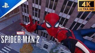 Spider-Man 2 LIVE: Stopping EVERY Crime in NYC! In PS5 Pro(4k 60fps)nsane Combat & Boss Fights!
