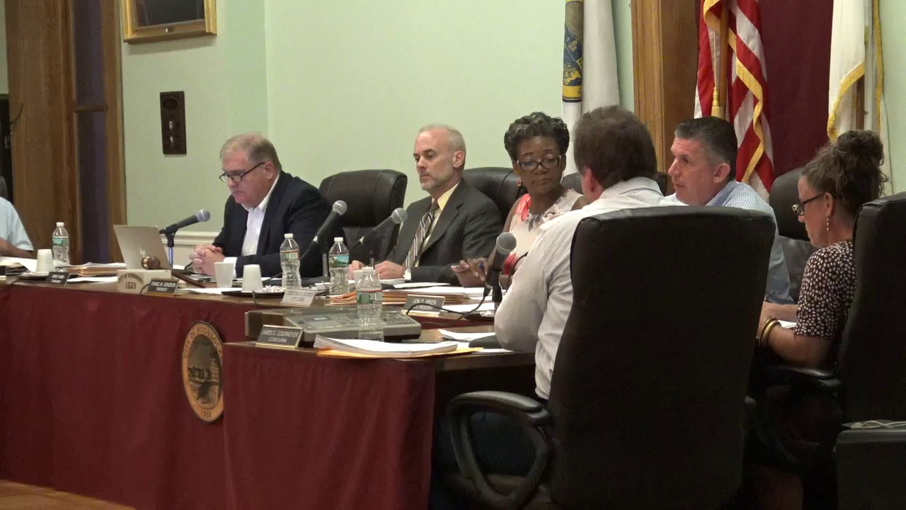 20190805 Woonsocket City Council 05 YouTube