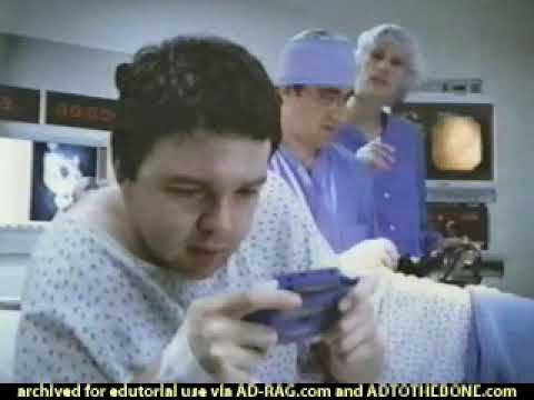 Nintendo Game Boy Advance   TV Commercial   GBA Gameboy   Rectal Exam U   AD