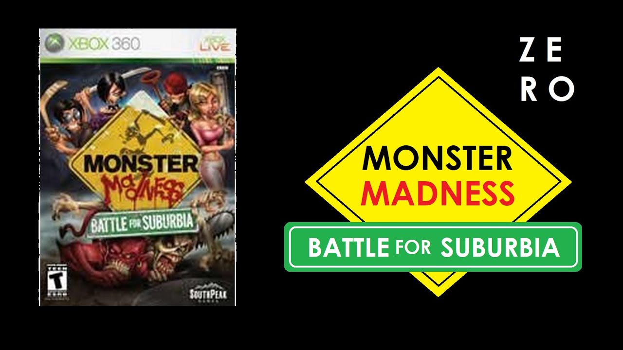 MONSTER MADNESS: BATTLE FOR SUBURBIA - XBOX 360 WALKTHROUGH (part 2)