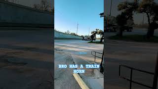 Truck Has A Train Horn Sounds Like A K5La