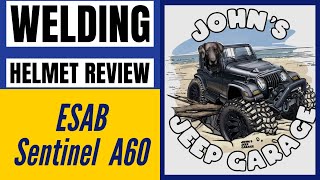 ESAB SENTINEL A60 WELDING HELMET - Overview of Functions #welding #tools #automobile