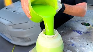 Spraying the MOST EXPENSIVE Color Gallon in the World..and We FAILED (This one hurt)