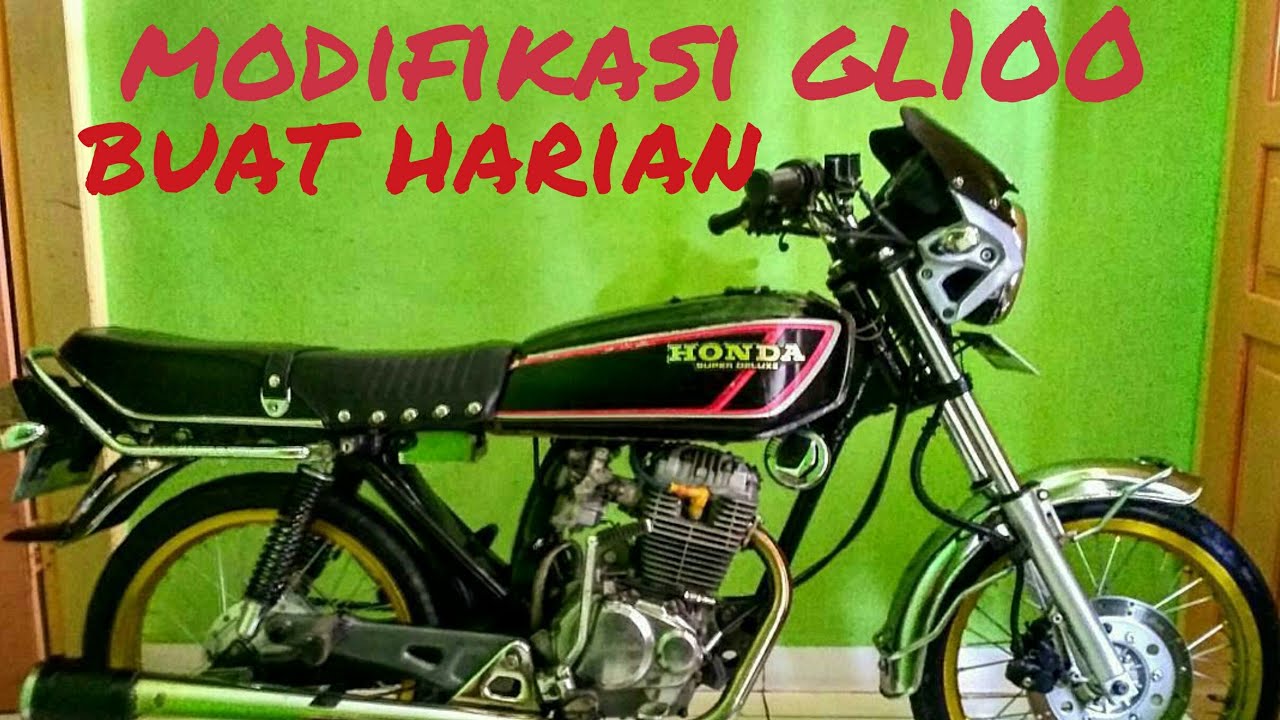 Gl100 Modifikasi Restorasi Minimalis Glcepe Gl100modifikasi