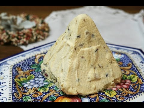 Видео рецепт Пасха из рикотты с апельсином